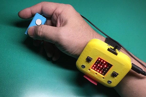 【まほろば】micro:bit でスイッチインターフェース製作（腕時計型）